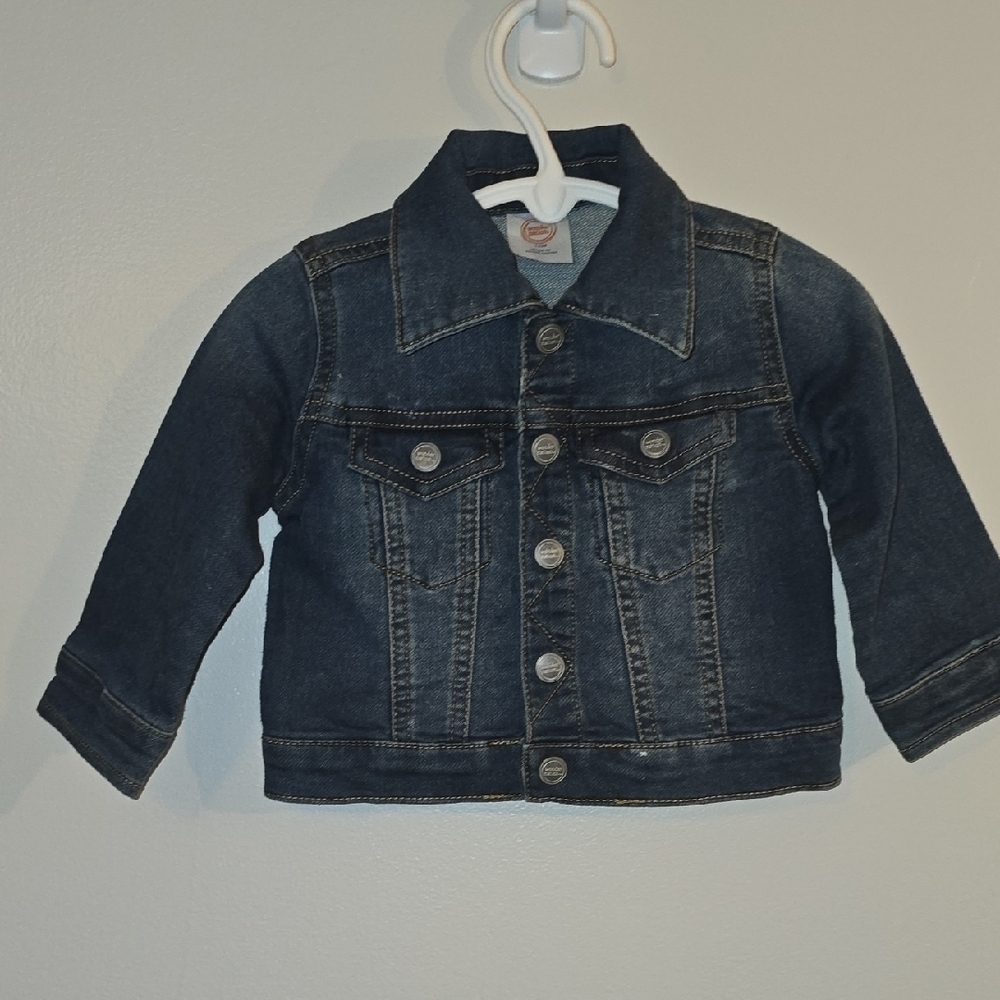 Wonder Nation Dark Blue Jean Jacket for Kids LOT-R2 - Picture 3 of 5